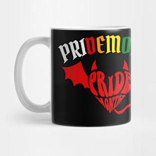 Pride Month Demon Mug